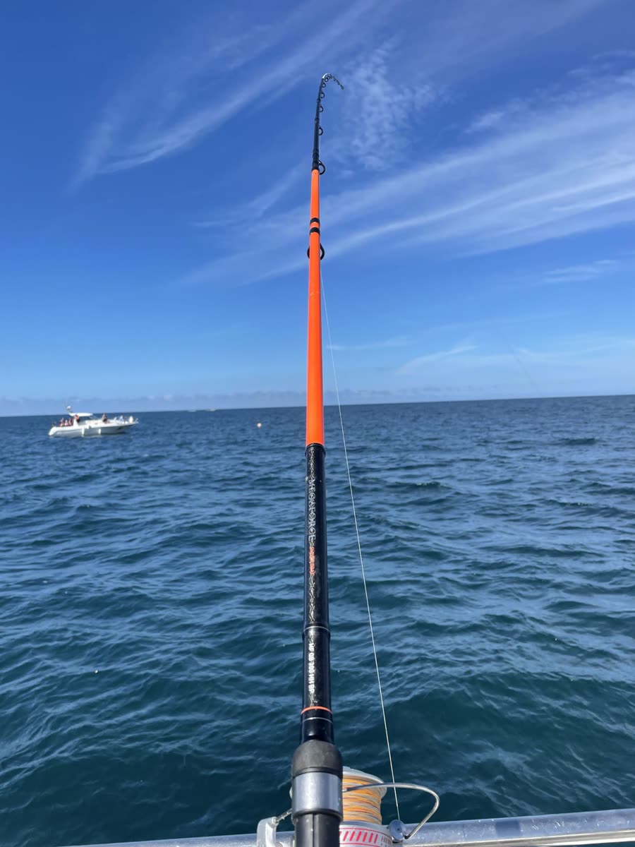 海での釣り
